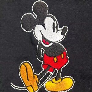 Vintage Mickey Disney Shirt Size L Made in USA Ringer tee 90s